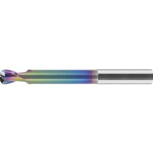 Torusfrees VHM 8/1,0mm Z2 middel HA TA-C FORMAT GT