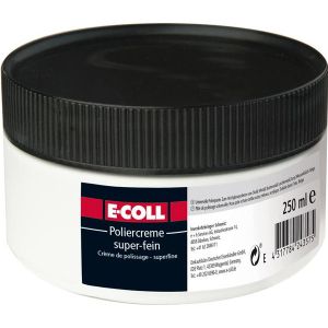 Polijstcreme superfijn 250ml wit E-COLL