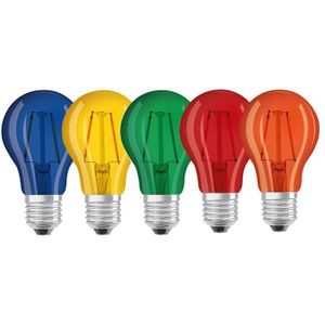 Osram LED-lamp Superstar DécorRed, 2 Watt, E27, rood