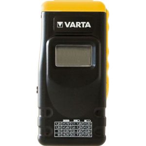 Varta Batterijtester met LCD display - ook geschikt voor 9V batterijen en knoopcellen