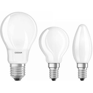 Osram LED Retrofit CLASSIC A60 Filament Lamp, 7 Watt, E27, warm wit, mat