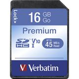 verbatim 256 GB SDXC Premium geheugenkaart