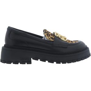 Liu Jo Dames Instappers | Zwart | Leer | SF5057PX163S1068 | 54665A252 | Gaborshoes