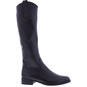 Gabor - Lange Laarzen - Zwart - Leer - Met Rits