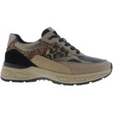 Gabor - 76.585.44 - Dames Sneakers - Taupe - Leer