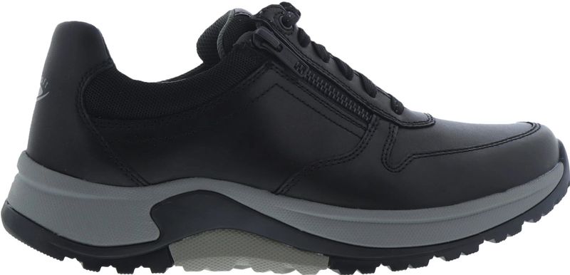 Gabor - Rolling Soft - Sneakers - Zwart - Leer