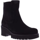 Gabor - Enkellaarsjes - Zwart - Suede