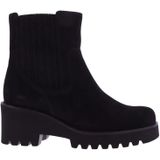 Gabor - Enkellaarsjes - Zwart - Suede