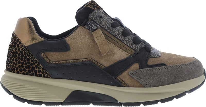 Gabor - Rolling Soft - Sneakers - Taupe - Leer - 76.878.42