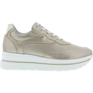 Nero Giardini Dames Sneakers | Goud | Leer | E512903D-675 | 53163R251 | Gaborshoes