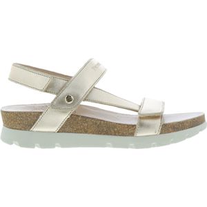 Panama Jack Dames Sandalen | Goud | Leer | Selma shine B1 | 51022R241 | Gaborshoes