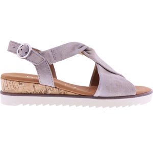 Gabor - 62.751.95 - Sandalen - Beige - Leer - Comfortabele Dames Sandalen