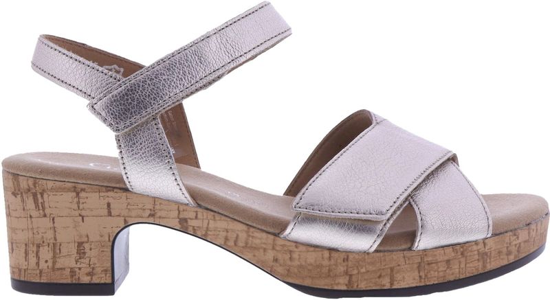 Gabor - 62.072.62 - Sandalen - Goud - Leer