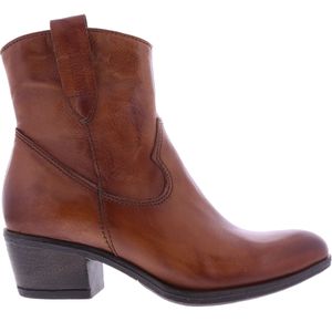 Mjus Dames Laarzen | Cognac | Leer | P89204-401-6078 | 58611C232 | Gaborshoes