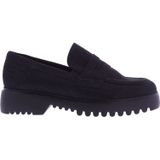 Gabor - Instappers - Blauw - Leer - Uitneembaar Voetbed