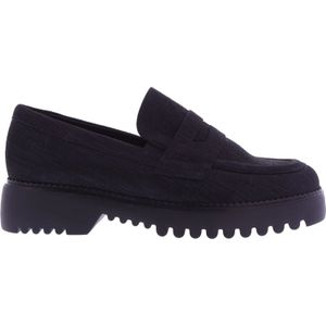 Gabor - Instappers - Blauw - Leer - Uitneembaar Voetbed