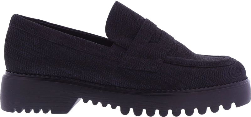 Gabor - Instappers - Blauw - Leer - Uitneembaar Voetbed