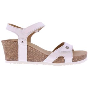 Panama Jack Dames Sandalen | Wit | Leer | Julia basics B17 | 51021W241 | Gaborshoes