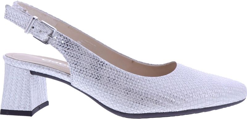 Gabor - 62.260.62 - Pumps - Zilver - Leer - Gabor Comfort Slingback