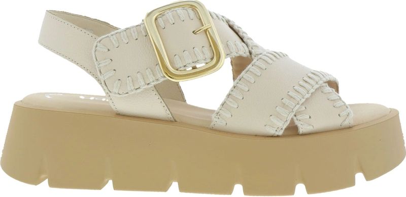 Gabor - 64.751.22 - Dames Sandalen - Beige - Leer