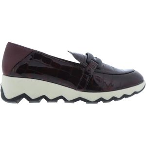 Wonders Dames Instappers | Bordeaux | Leer | C-7612 | 54671L252 | Gaborshoes