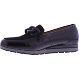 Gabor - Instappers - Zwart - Leer - Met Ketting Detail