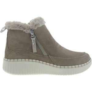 Skechers Dames Laarzen | Taupe | Leer | 168108-Wilshire blvd-fresh zip | 58017D252 | Gaborshoes