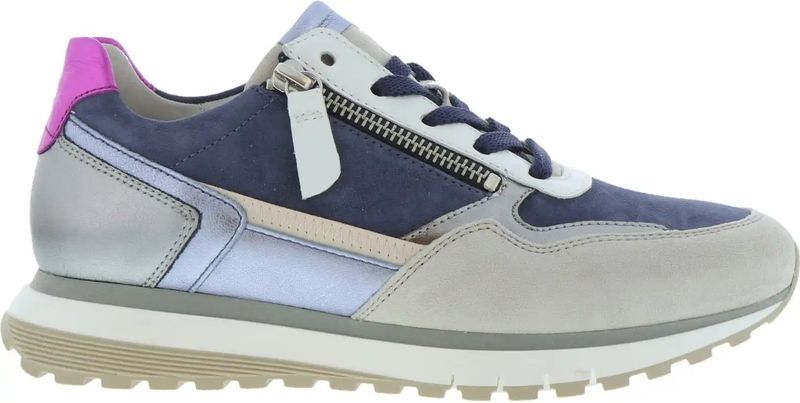 Gabor - 66.378.36 - Sneakers - Blauw - Leer