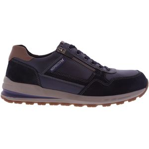 Mephisto Heren Sneakers | Blauw | Leer | Velsport 3655/nevada 1545/1535 | 40048G242 | Gaborshoes