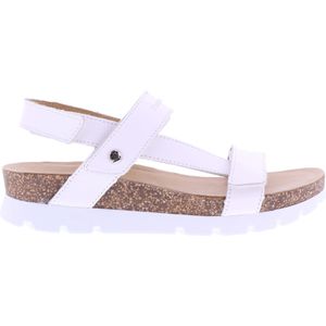 Panama Jack Dames Sandalen | Wit | Leer | Selma B5 | 51022W231 | Gaborshoes
