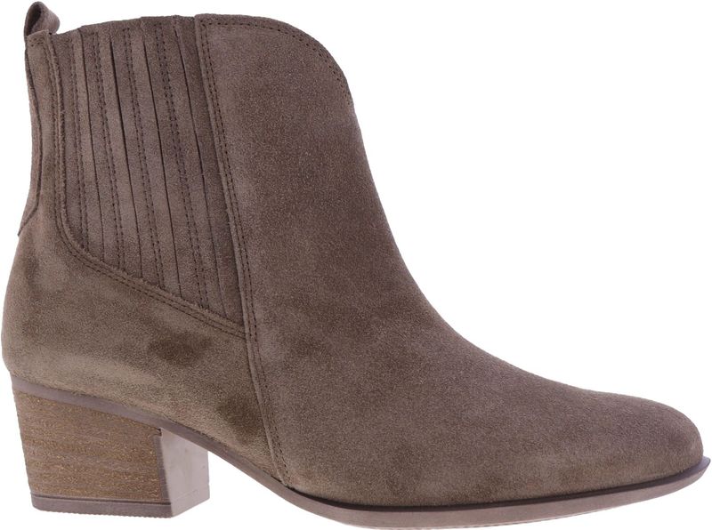 Gabor - Enkellaarsjes - Beige - Leer