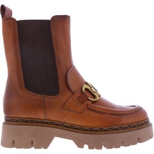 Mjus Dames Laarzen | Cognac | Leer | L43202-101-6078 | 58104C242 | Gaborshoes