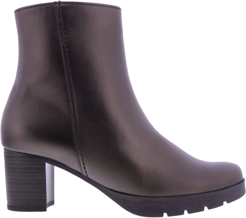 Gabor - 52.071.15 - Enkellaarsjes - Brons - Leer - Hoge Hak