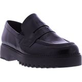 Gabor - Dames Instappers - Zwart - Leer