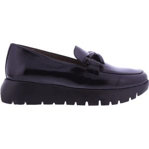Wonders Dames Instappers | Zwart | Leer | A-2474 | 54673A242 | Gaborshoes