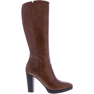 Nero Giardini Dames Laarzen Lange-laarzen | Cognac | Leer | I308910D-400 | 59663C232 | Gaborshoes