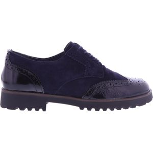 Waldlaufer Dames Veterschoenen | Blauw | Leer | 772002 202 194 | 55520F242 | Gaborshoes