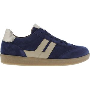 Gabor - Best Fitting - Dames Sneakers - Blauw - Suède - 73.300.16