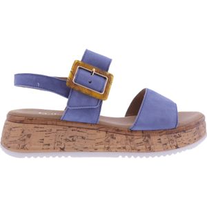 Gabor - 62.744.26 - Dames Sandalen - Blauw - Leer