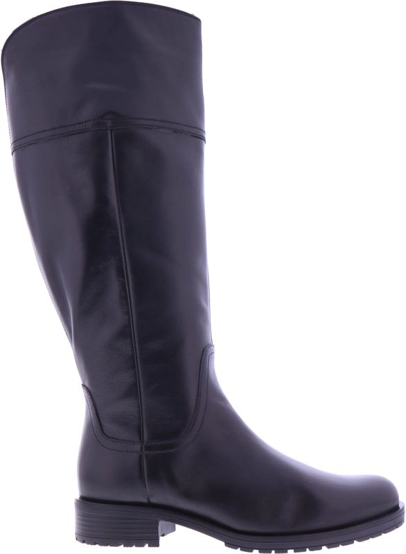 Gabor - Lange Laarzen - Zwart - Leer - Schachtwijdte XL+