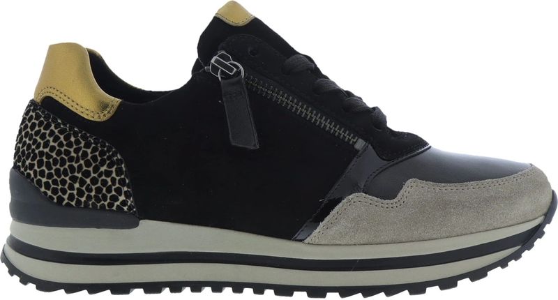 Gabor - 76.528.39 - Sneakers - Zwart - Suede