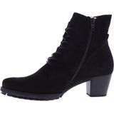 Gabor - 56.605.47 - Enkellaarsjes - Zwart - Suede