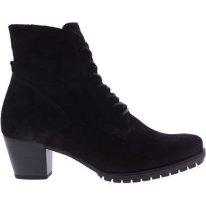 Gabor - 56.605.47 - Enkellaarsjes - Zwart - Suede