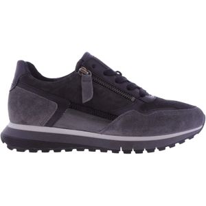 Gabor Dames Sneakers | Grijs | Leer | 56.378.40 | 55206Z242 | Gaborshoes