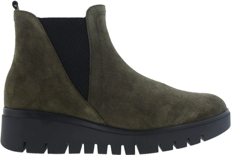 Gabor - 72.061.33 - Enkellaarsjes - Donkergroen - Suede