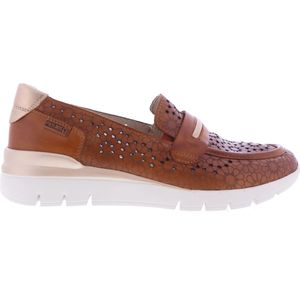 Pikolinos Dames Instappers | Cognac | Leer | W4R-6518C1 | 54605C241 | Gaborshoes