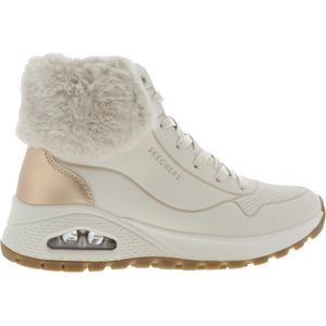 Skechers Dames Laarzen | Wit | Synthetisch | 167993-Uno rugged-fall shimmer | 58015W252 | Gaborshoes
