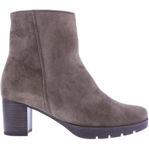 Gabor - Enkellaarsjes - Taupe - Suede
