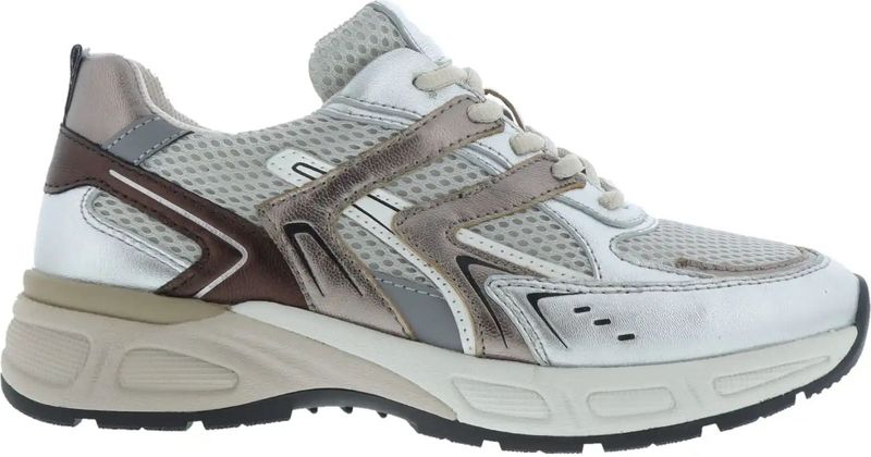 Gabor - 76.586.61 - Sneakers - Zilver - Canvas / Mesh