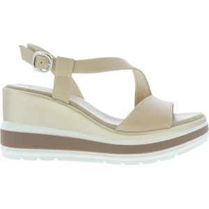 Nero Giardini Dames Sandalen | Beige | Leer | E513520D-453 | 51079E251 | Gaborshoes